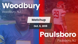Matchup: Woodbury vs. Paulsboro  2018