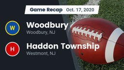 Recap: Woodbury  vs. Haddon Township  2020