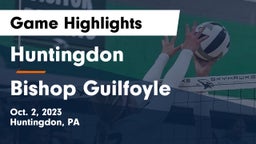 Huntingdon  vs Bishop Guilfoyle Game Highlights - Oct. 2, 2023