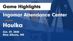 Ingomar Attendance Center vs Houlka Game Highlights - Oct. 29, 2020