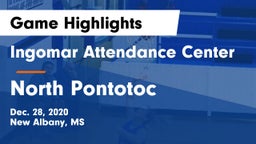Ingomar Attendance Center vs North Pontotoc Game Highlights - Dec. 28, 2020