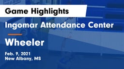 Ingomar Attendance Center vs Wheeler Game Highlights - Feb. 9, 2021
