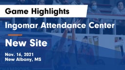 Ingomar Attendance Center vs New Site Game Highlights - Nov. 16, 2021