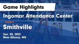 Ingomar Attendance Center vs Smithville Game Highlights - Jan. 20, 2023