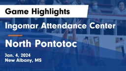 Ingomar Attendance Center vs North Pontotoc  Game Highlights - Jan. 4, 2024