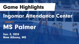Ingomar Attendance Center vs MS Palmer Game Highlights - Jan. 5, 2024