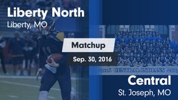 Matchup: Liberty North High vs. Central  2016