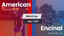 Matchup: American vs. Encinal  2017