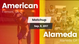 Matchup: American vs. Alameda  2017