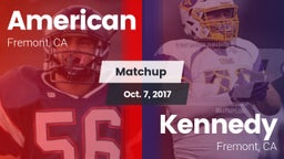 Matchup: American vs. Kennedy  2017