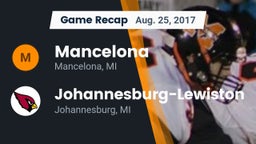 Recap: Mancelona  vs. Johannesburg-Lewiston  2017