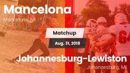 Matchup: Mancelona vs. Johannesburg-Lewiston  2018
