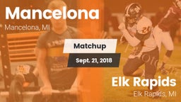 Matchup: Mancelona vs. Elk Rapids  2018