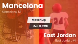 Matchup: Mancelona vs. East Jordan  2018