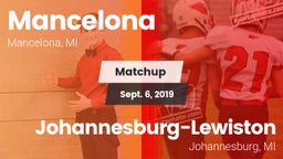 Matchup: Mancelona vs. Johannesburg-Lewiston  2019
