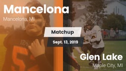 Matchup: Mancelona vs. Glen Lake   2019