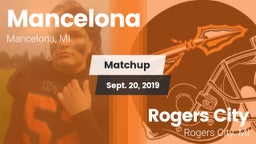 Matchup: Mancelona vs. Rogers City  2019