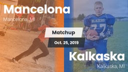 Matchup: Mancelona vs. Kalkaska  2019