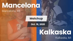 Matchup: Mancelona vs. Kalkaska  2020