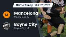 Recap: Mancelona  vs. Boyne City  2020