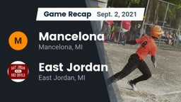 Recap: Mancelona  vs. East Jordan  2021