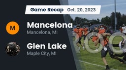 Recap: Mancelona  vs. Glen Lake   2023