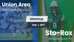 Matchup: Union Area vs. Sto-Rox  2017