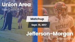 Matchup: Union Area vs. Jefferson-Morgan  2017