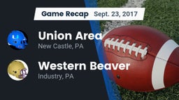 Recap: Union Area  vs. Western Beaver  2017