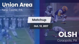 Matchup: Union Area vs. OLSH 2017