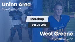 Matchup: Union Area vs. West Greene  2019