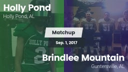 Matchup: Holly Pond vs. Brindlee Mountain  2017