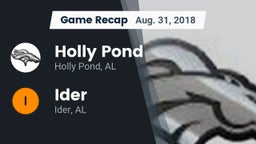 Recap: Holly Pond  vs. Ider  2018