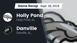 Recap: Holly Pond  vs. Danville  2018