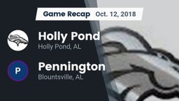 Recap: Holly Pond  vs. Pennington  2018