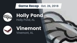 Recap: Holly Pond  vs. Vinemont  2018