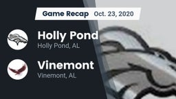 Recap: Holly Pond  vs. Vinemont  2020