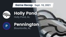 Recap: Holly Pond  vs. Pennington  2021