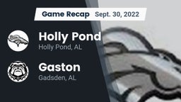 Recap: Holly Pond  vs. Gaston  2022