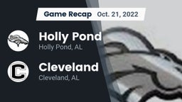Recap: Holly Pond  vs. Cleveland  2022