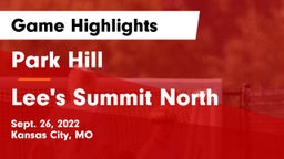 Park Hill  vs Lee's Summit North  Game Highlights - Sept. 26, 2022