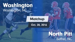 Matchup: Washington vs. North Pitt  2016