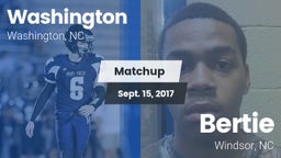 Matchup: Washington vs. Bertie  2017