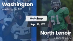 Matchup: Washington vs. North Lenoir  2017