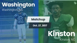Matchup: Washington vs. Kinston  2017