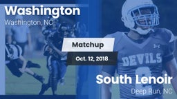 Matchup: Washington vs. South Lenoir  2018