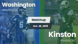 Matchup: Washington vs. Kinston  2018
