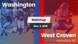 Matchup: Washington vs. West Craven  2018
