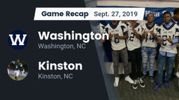 Recap: Washington  vs. Kinston  2019