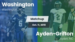 Matchup: Washington vs. Ayden-Grifton  2019